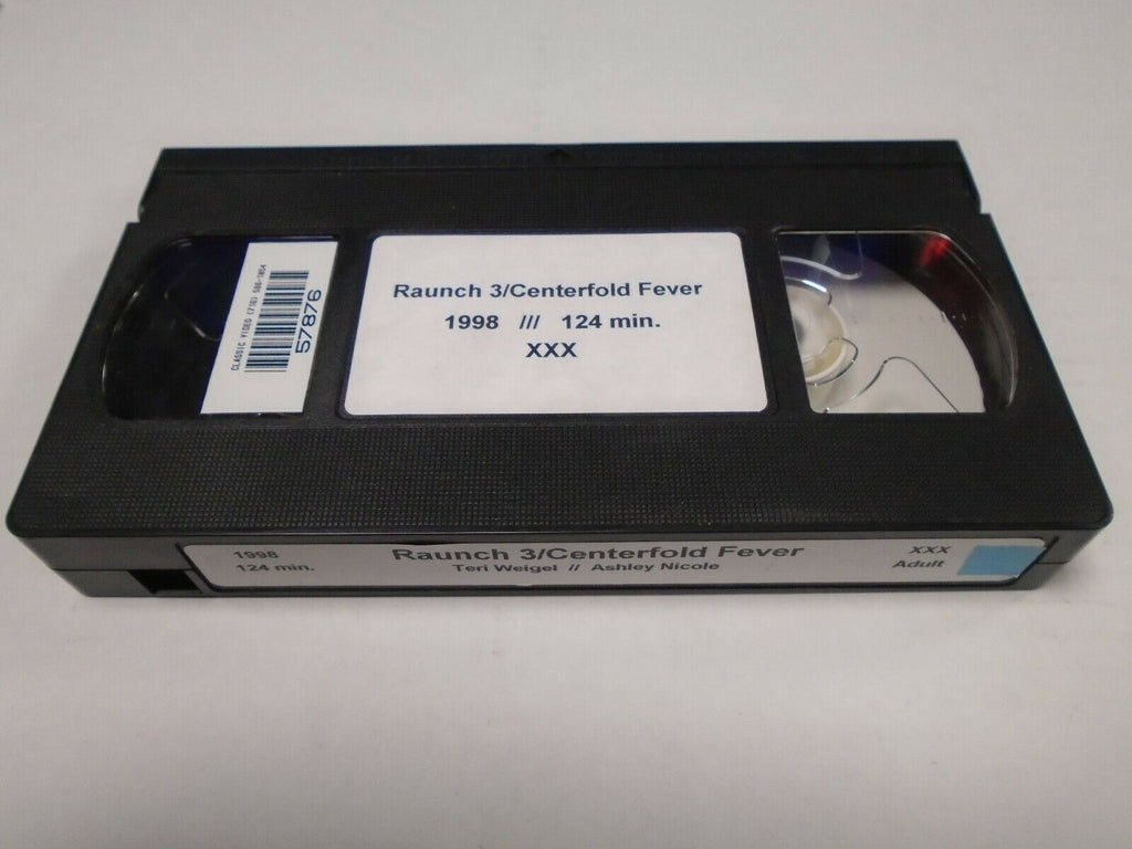 Raunch 3 Centerfold Fever Teri Weigel 1998 124mins Adult VHS 022519AMP