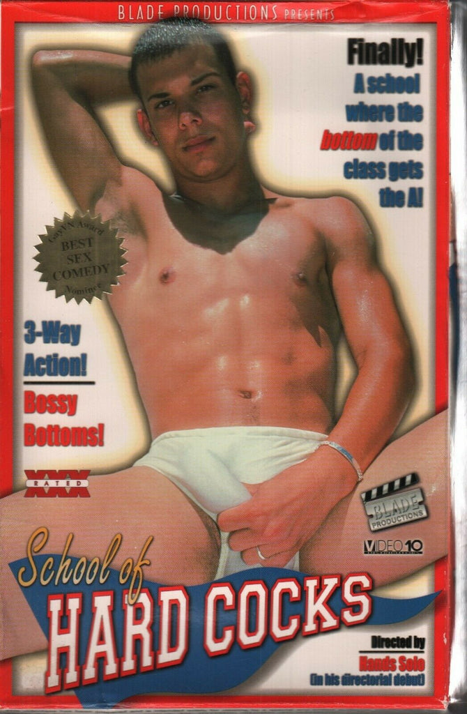 School of Hard Cocks Andrew Lennox Bruce Templeton Gay Male Adult VHS 080219AMP5
