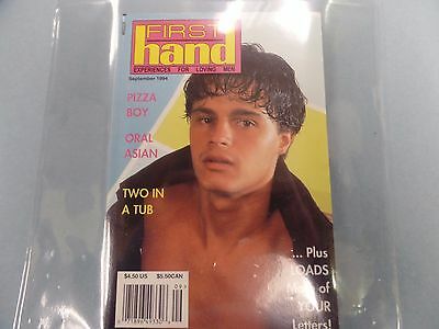 First Hand Gay Adult Digest Two In A Tub September 1994 031516lm-ep