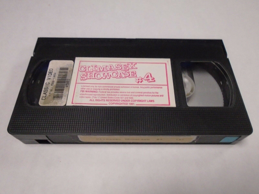 Climasex Showcase #4 Vintage Adult VHS 010719AMP