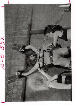 Adult Vintage B&W Photo 5x7 HOM Bondage Ashley Renee Bound & Dominated 256HK