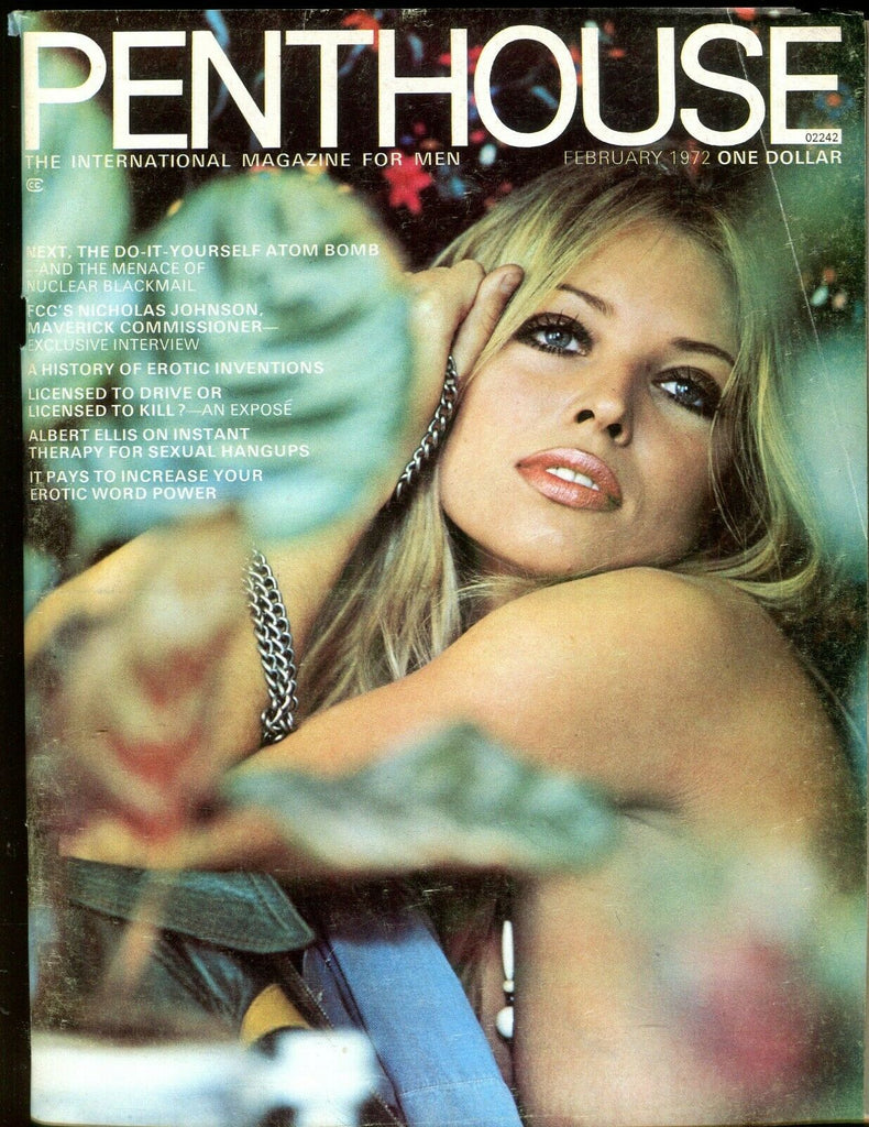 Penthouse Magazine Cover Girl Karen McCook February 1972 020726lmp