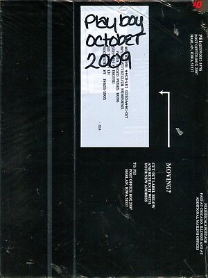 Playboy Magazine October 2009 new/sealed 070814lm-epa