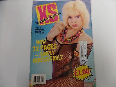 XS Adult Magazine Pia vol.3 #9 1989 vg 020816lm-ep