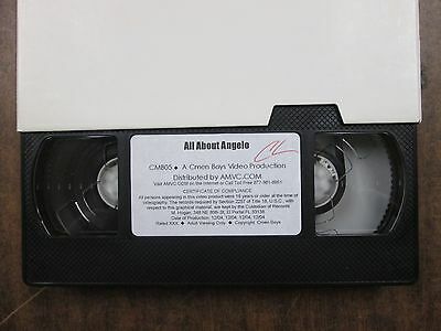 All About Angelo Cmen Men prod Gay Male XXX Adult VHS 052715amp2
