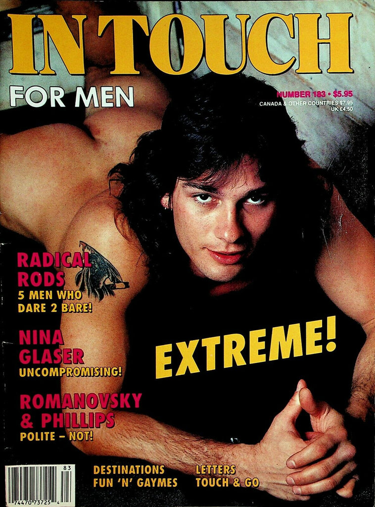 In Touch Gay Magazine Cover Guy Matteo Diorelli #1983 May 1992 120620lm-ep2