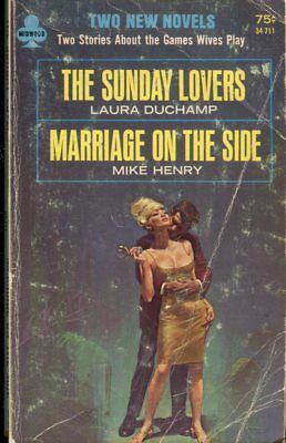 Midwood Double Novel The Sunday Lovers/ Marriage On The Side 1966 032618lm-ep2