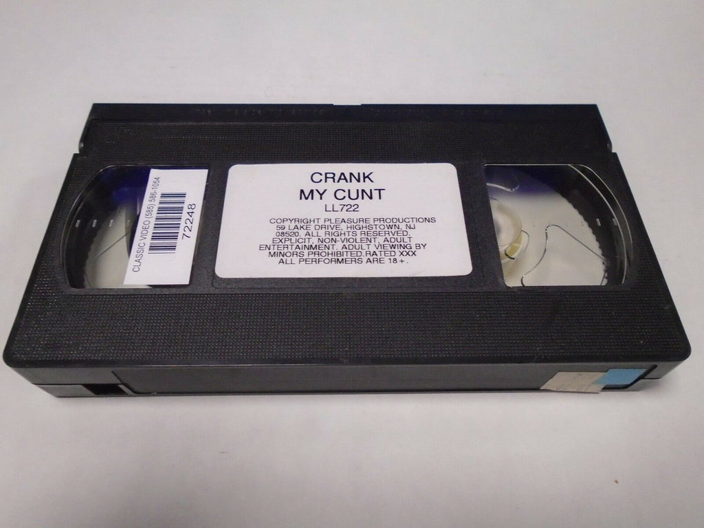 Crank My Cunt Pleasure Productions Adult VHS 020119AMP