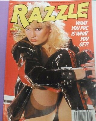 Razzle Busty Adult Magazine Paul Raymond vol.5 #16 1987 110215lm-ep