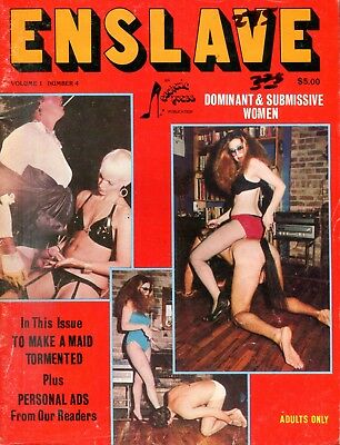 Enslave Fetish Magazine Dominant & Submissive Women vol.1 #4 1980 051718lm-ep - Used