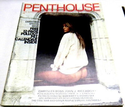 Penthouse Busty Adult Magazine"Christmas Special" December 1971 vg060113Lm-ep