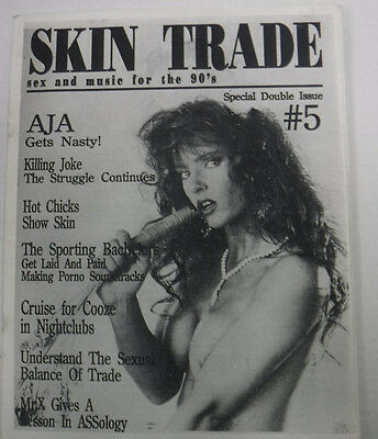 Skin Trade Adult Magazine Aja #5 Double Issue 1990's 090815lm-ep