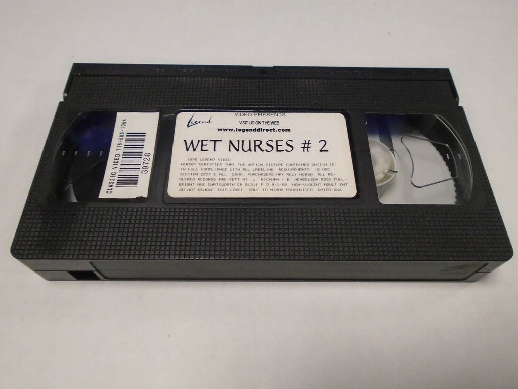 Wet Nurses #2 Legend Direct 1996 Adult VHS 050819AMP2