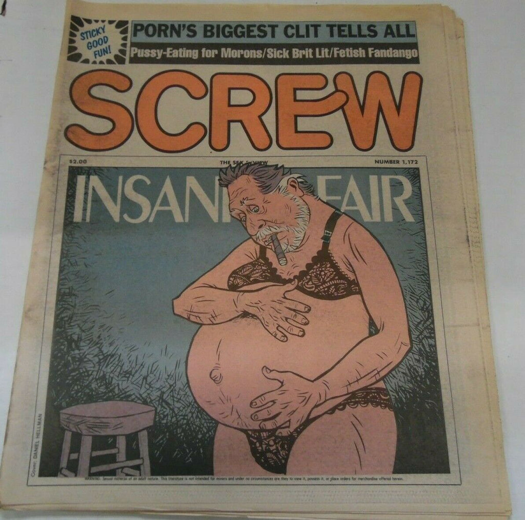 Screw Newspaper Porn's Biggest Clit #1172 August 19, 1991 012920lm-ep2