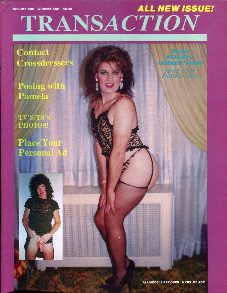 Transaction Contact TV Magazine Pamela vol.1 #1 1990 073019lm-ep2