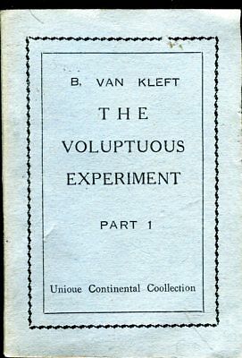 Voluptuous Experiment Novel pt.1 by B.Van Kleft 1950's 060118lm-ep2