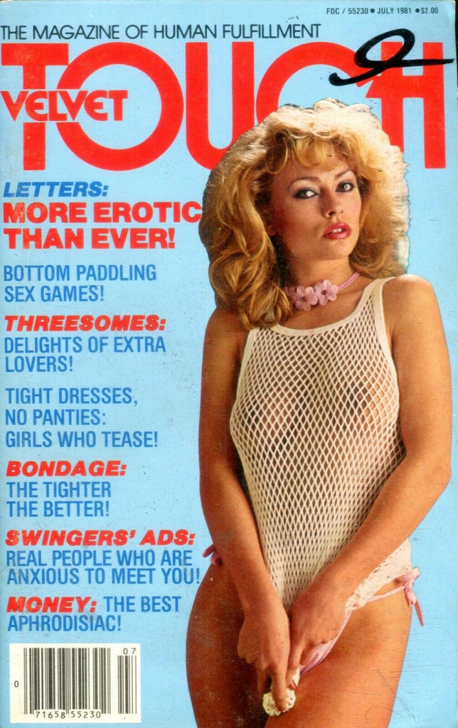 Velvet Touch Digest Threesomes / Bondage July 1981 021219lm-ep