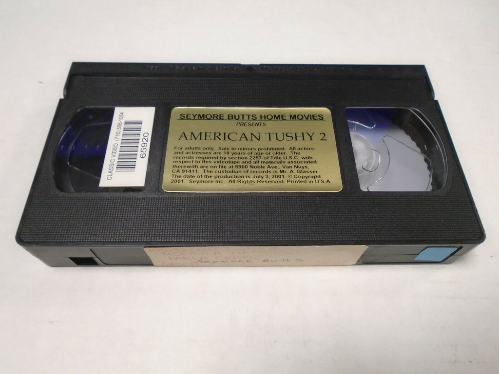 American Tushy 2 Seymore Butts McKayla Matthews Darla Crane Adult VHS 032119AMP2