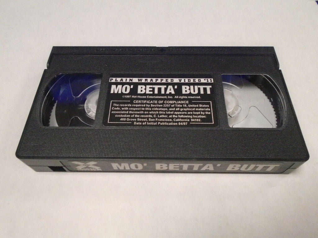 Mo Betta Butt 1997 Mark Anthony Buck Hammer Gay Male Adult VHS 081919AMP