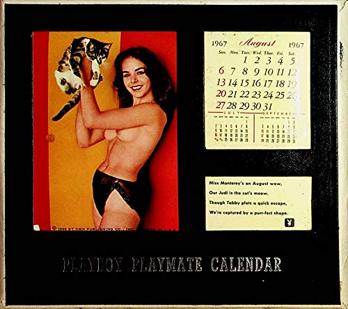 Playboy Playmate Desk Calendar 1967