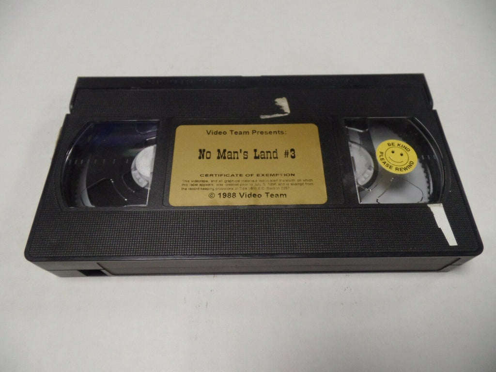 No Man's Land #3 1988 Video Team Adult VHS 051719AMP2