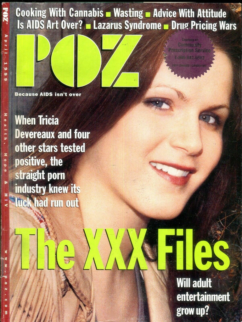 Poz Magazine Tricia Devereaux / The XXX Files April 1999 011019lm-ep
