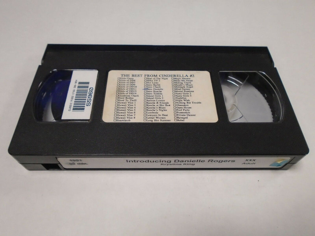 Introducting Daneille Rogers Krystina King 1991 90min Adult VHS 050719AMP