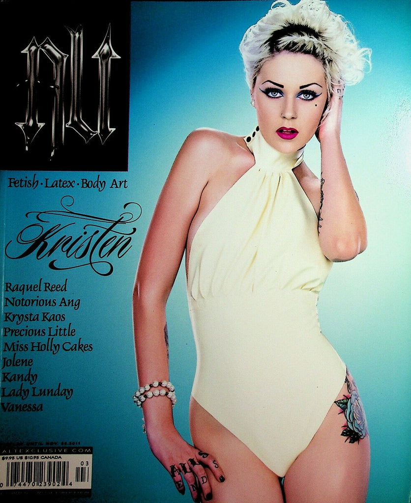 Alt Fetish Magazine Cover Girl Kristen #3 August 2011 102420lm-ep