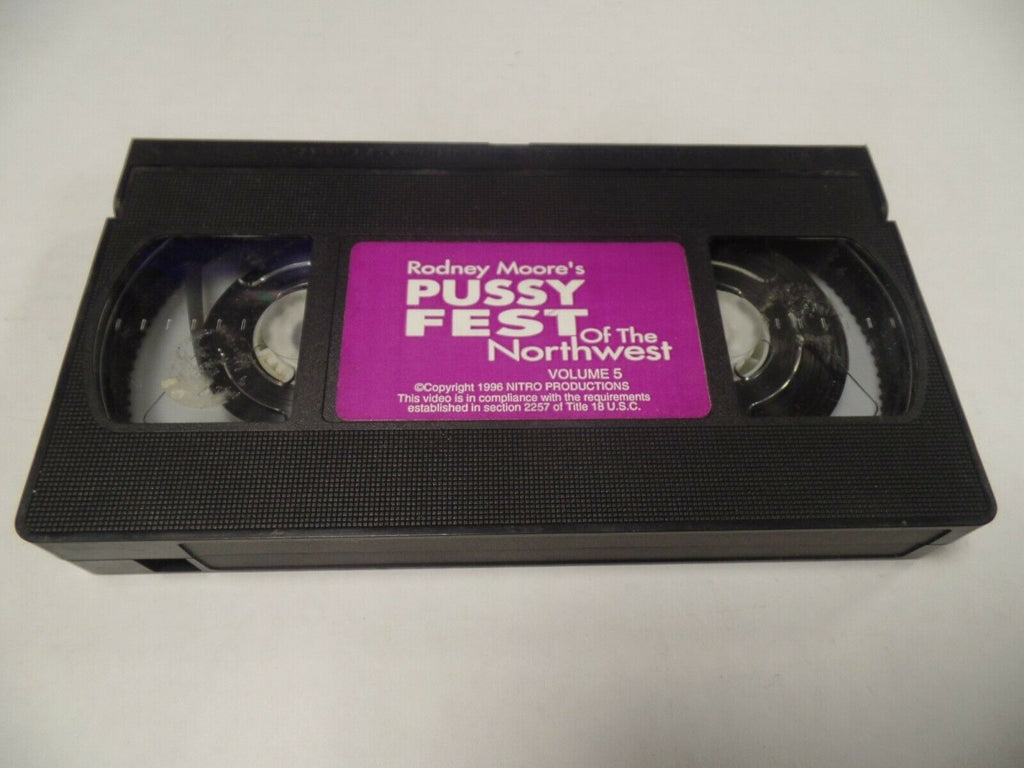 Pussy Fest of the Northwest Rodney Moore 1996 Nitro Adult VHS 041819AMP