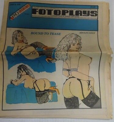 Fotoplays Fetish Newspaper Bound To Tease #36 1988 052518lm-ep2