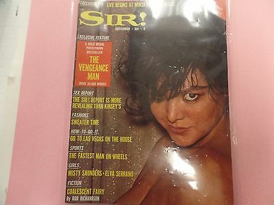 Sir! Busty Adult Magazine Misty Saunders September 1966 031616lm-ep