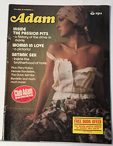 Adam Busty Adult Magazine March 1976 Inside the Passion Pits  022226lmp