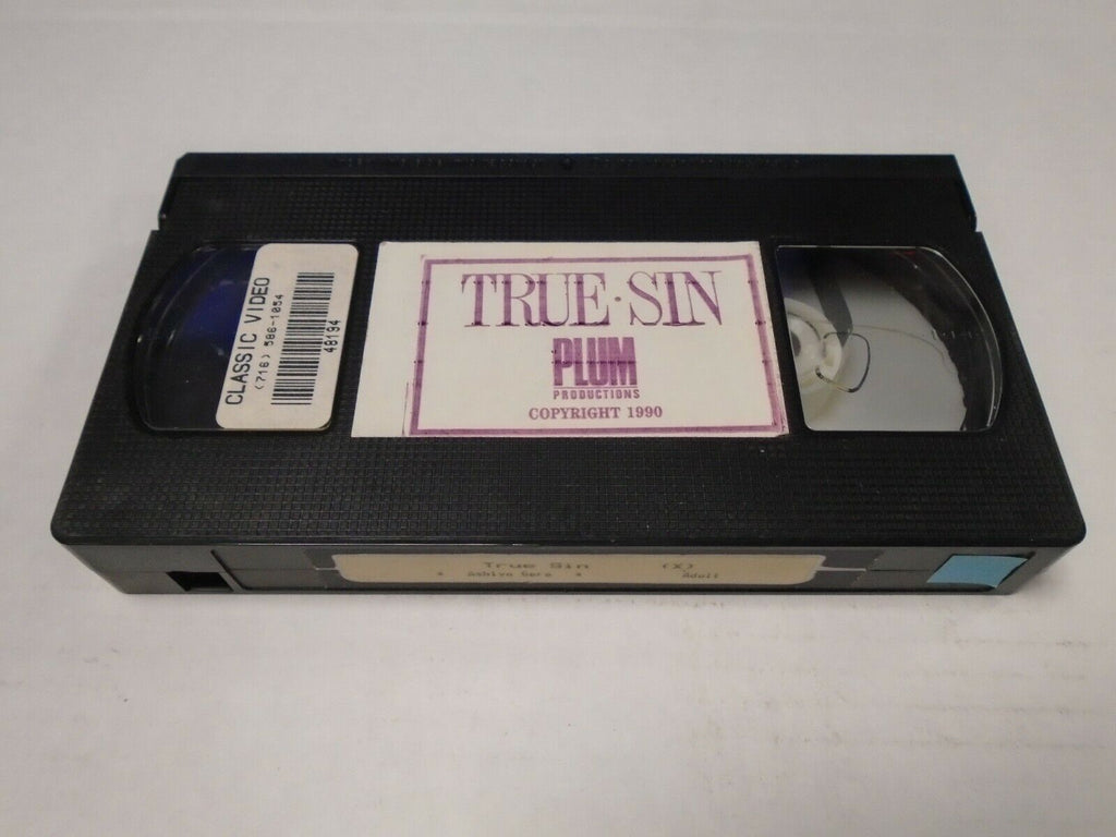 True Sin 1990 Plum Prod Ashlyn Gere Adult VHS 051319AMP2