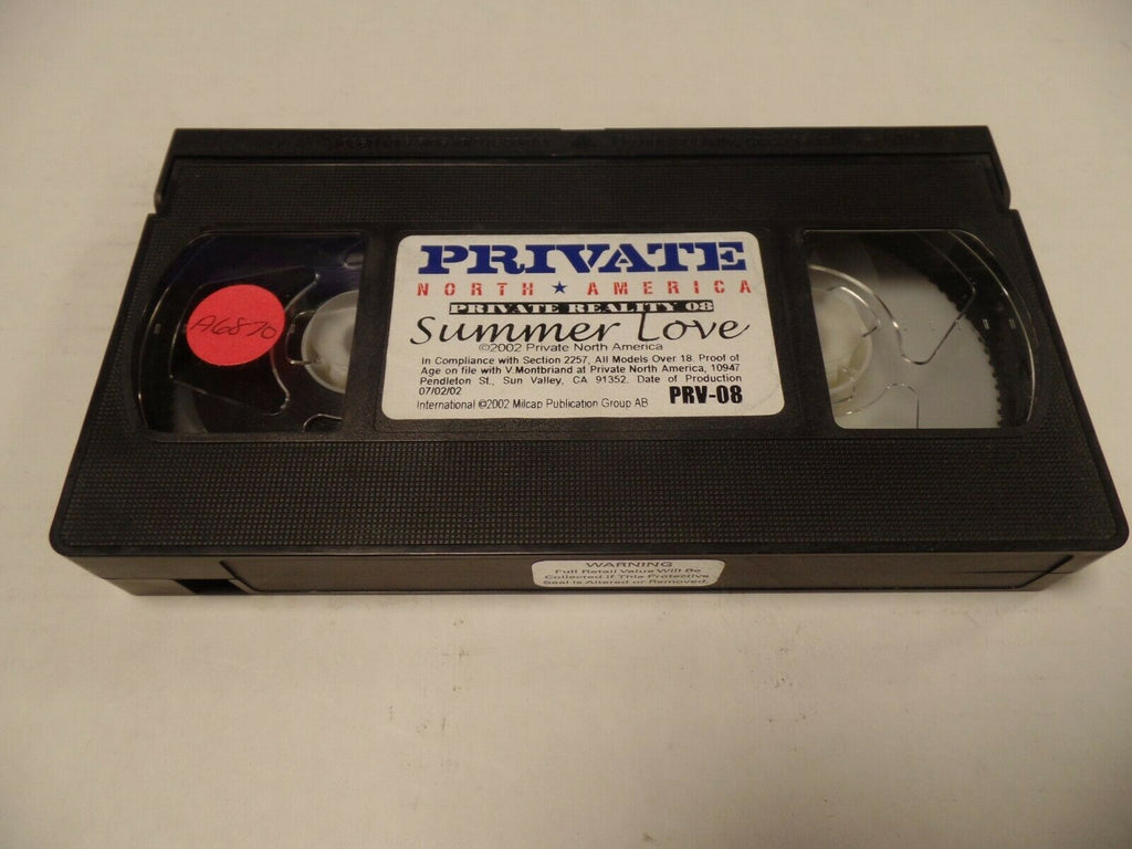 Private Reality 08 Summer Love Private North America 2002 Adult VHS 051719AMP2