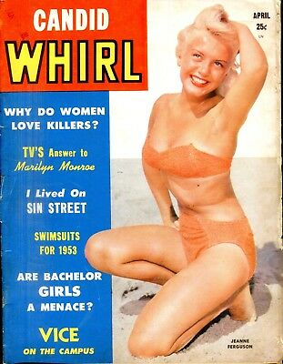Candid Whirl Magazine TV's Answer To Marilyn Monroe April 1953 080418lm-ep - Used