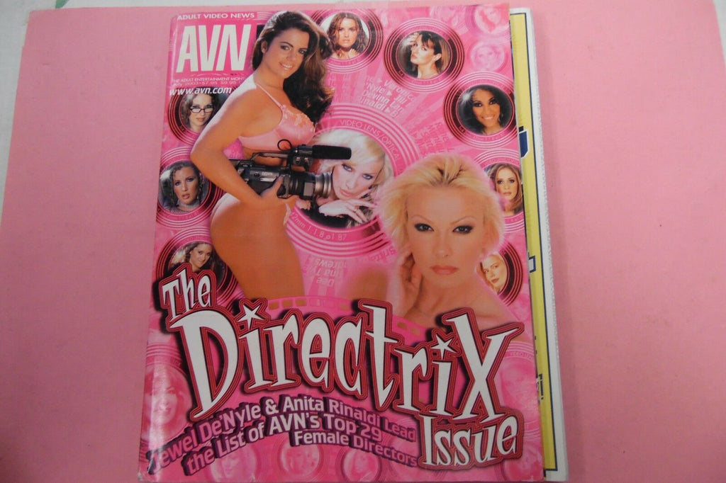 AVN Adult Video News Magazine Directrix Issue Jewel De'Nyle 2003 011117lm-ep2