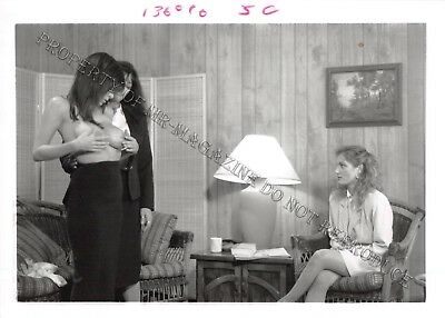 Adult Photo 1990s B&W 5x7 HOM Bondage Queen Ashley Renee Ready to be Bound 3YF