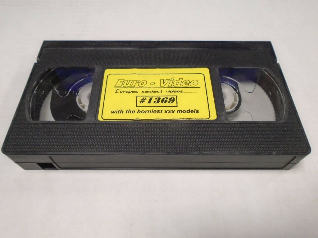 Euro-Video #1369 Horniest XXX Models European Vintage Adult VHS 011519AMP2