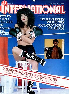 Lot Of 4 Club International Magazines 1979- 1982 Long Dong Silver 100118lm-ep2 - Used