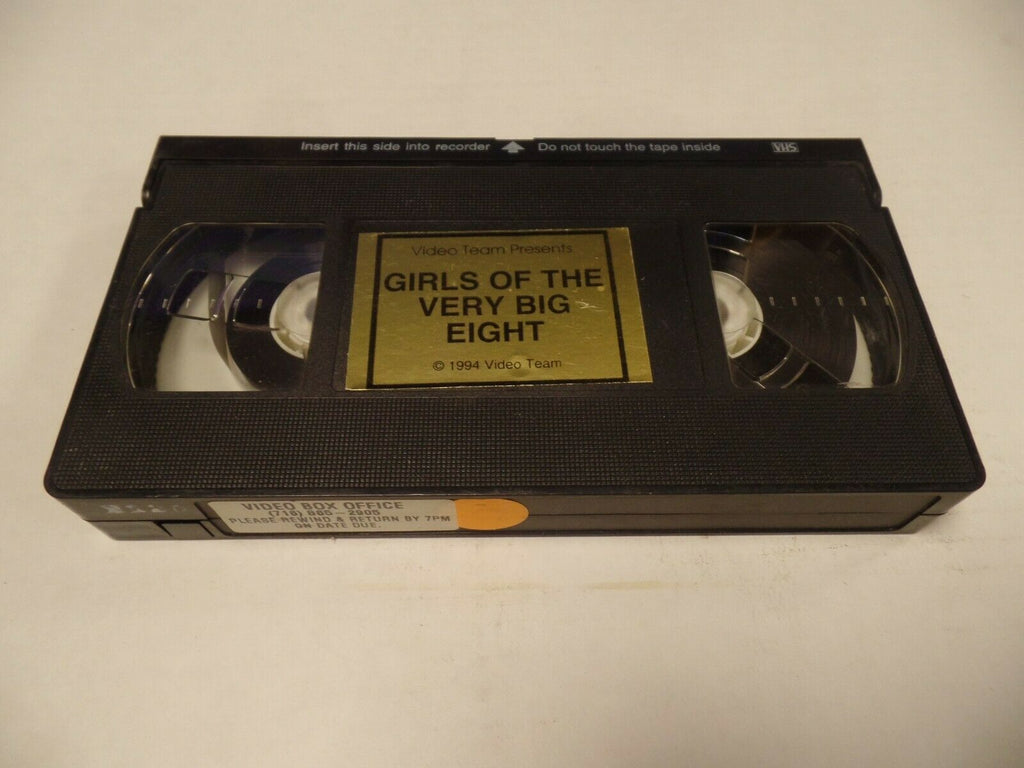 Girls of the Very Big Eight 1994 Video Team Adult VHS 052219AMP2