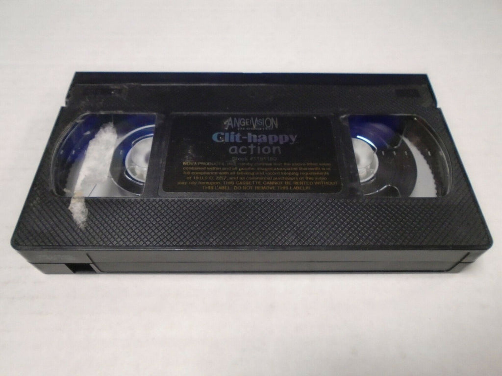 Clit-Happy Action Angelvision Nova Prod Adult VHS 040519AMP2