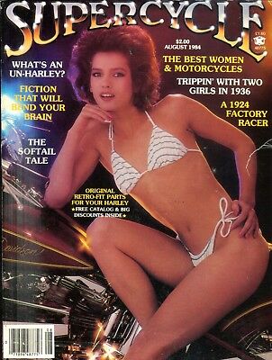 Supercycle Biker Magazine Best Women & Motorcycles August 1984 070318lm-ep