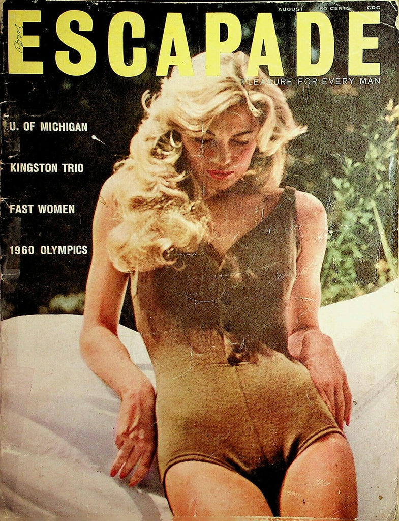 Escapade Magazine 1960 Olympics / Kingston Trio August 1960 031120lm-ep