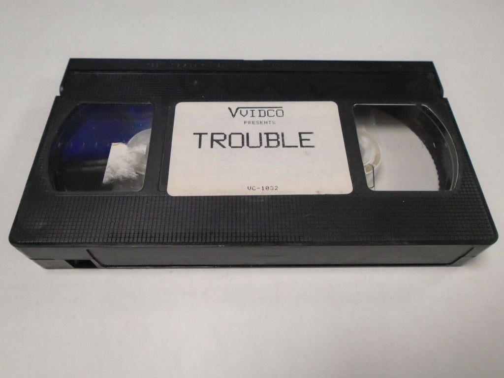 Trouble Video Vidco Vintage Adult VHS 032919AMP2