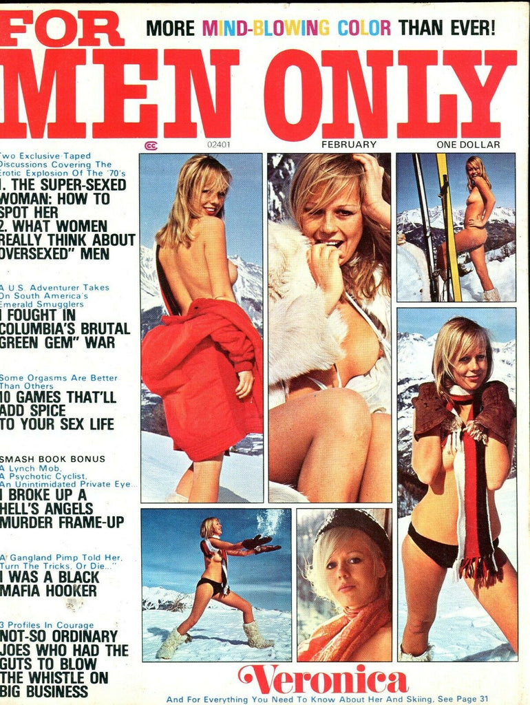 For Men Only Magazine Veronica February 1975 061119lm-ep
