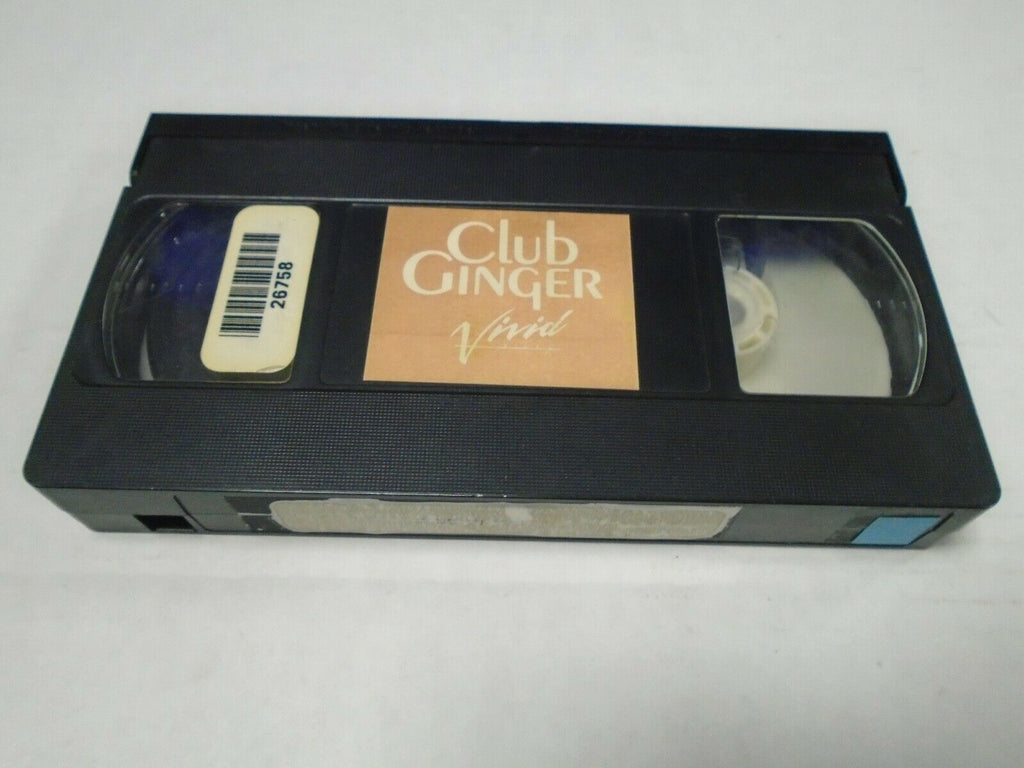 Club Ginger Ron Jeremy Krista Lane Sharon Mitchell 1986 Adult VHS 032019AMP3