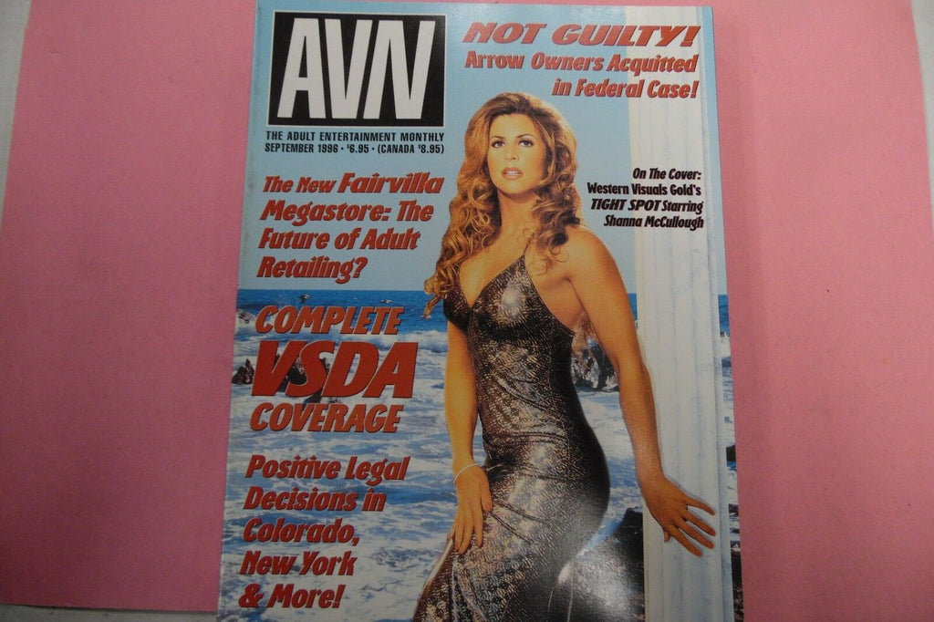 AVN Adult Video News Magazine Shanna McCullough September 1996 010617lm-ep2