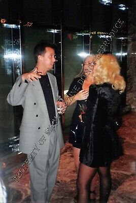 Nina Hartley Candid Original 4x6 1990s Photo Talking to Tom Byron 184ii