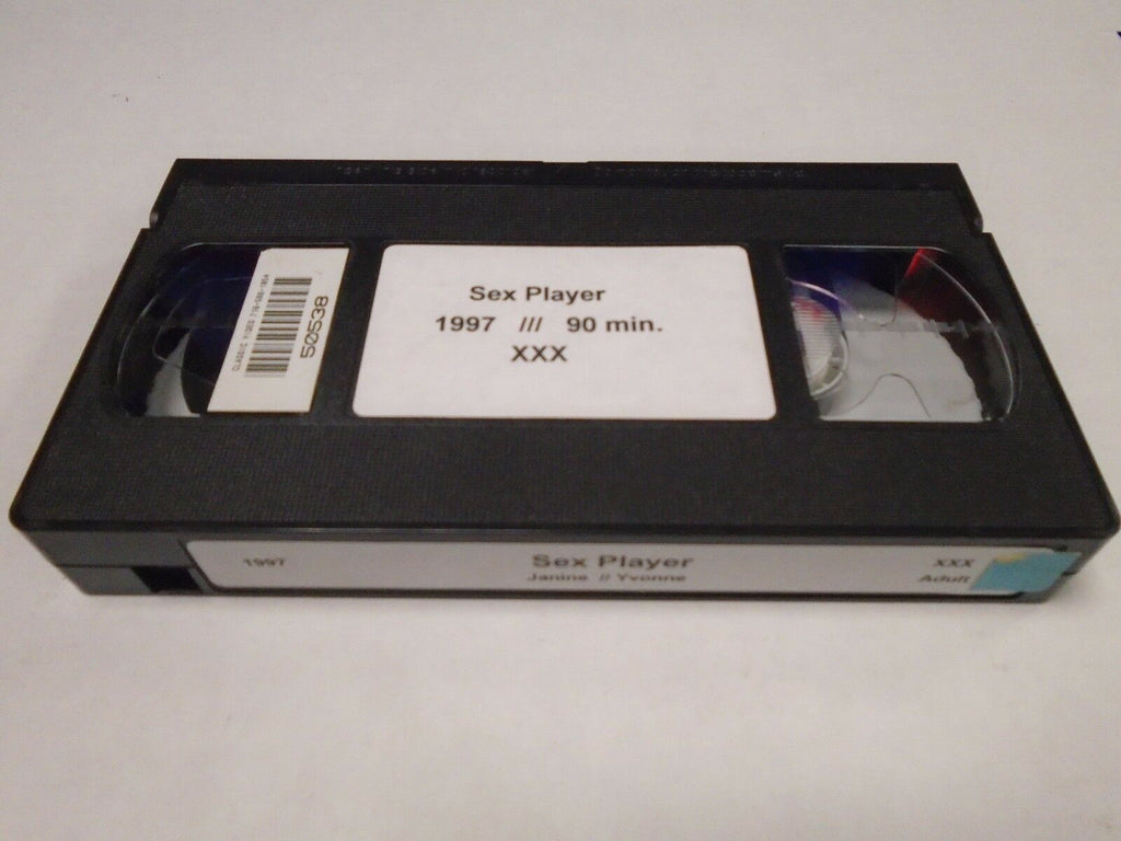 Sex Player 1997 Janine Yvonne 90mins Adult VHS 011619AMP2