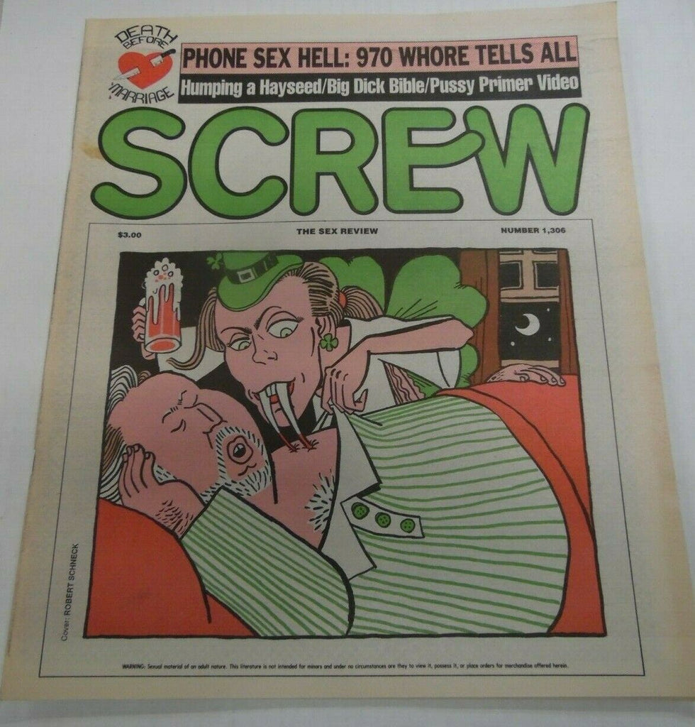 Screw Newspaper Phone Sex Hell #1306 March 14, 1994 121719lm-ep